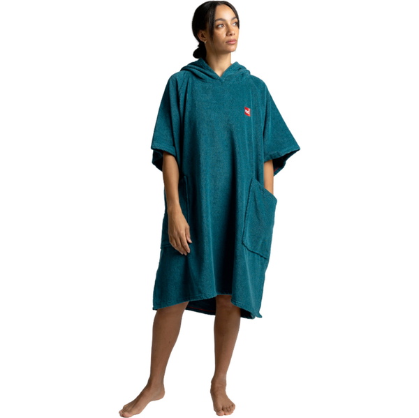 2026 Red Paddle Co Poncho Håndklædeskiftkåbe 002-009-006-03 - Deep Teal